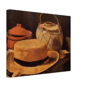 Vincent van Gogh  Still Life with Yellow Hat Canvas