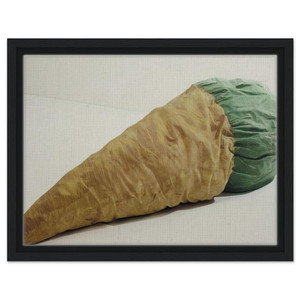 Claes Oldenburg  FLOOR CONE 1962 Framed Canvas