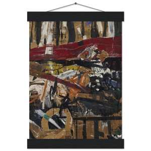 Allan Kaprow  Caged Pheasant 2 Museum-Quality Matte Paper Poster with Hanger