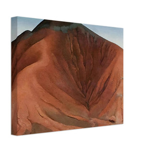Georgia OKeeffe  Small Purple Hills Canvas