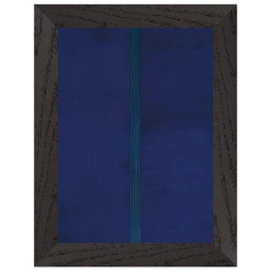 Barnett Newman  Onement V Premium Wooden Framed Art Print / Poster