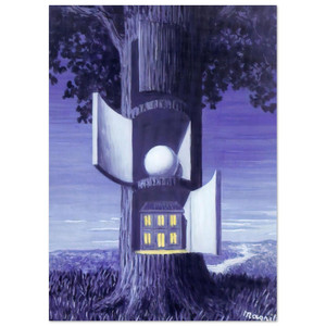 Rene Magritte  THE VOICE OF BLOOD 1948 Fine Art Poster / Art Print