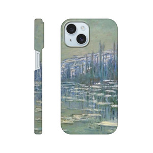 claude monet - Ice Floes on Siene Slim case
