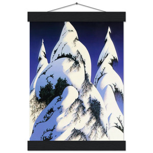 Eyvind Earle  Snow Trees Museum-Quality Matte Paper Poster with Hanger
