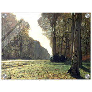 claude monet  The Pave de Chailly in the Forest Acrylic Print
