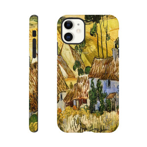 Vincent van Gogh - Thatched Houses against a Hill Tough case