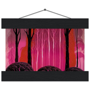 Eyvind Earle  Crimson Glory Museum-Quality Matte Paper Poster with Hanger