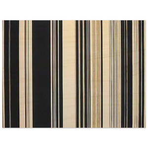 Gene Davis  Black Panther  1970 Wood Print