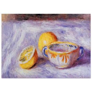 PierreAuguste Renoir  Still life with lemons N2 Fine Art Poster / Art Print