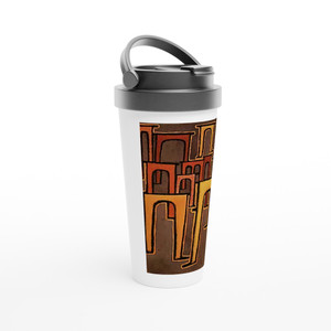 Paul Klee - REVOLUTION OF THE VIADUCT 1937 Travel Mug