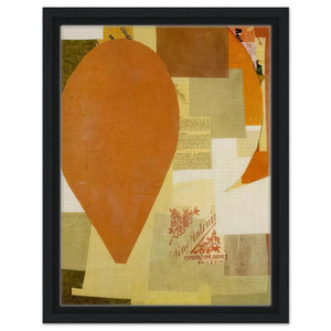 Kurt Schwitters  PINO ANTONI 1934 Framed Canvas