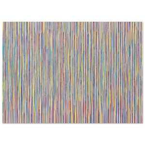 Gene Davis  Monets Garden  1980 Fine Art Poster / Art Print