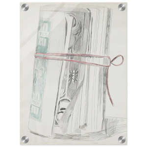 Andy Warhol  Roll of Bills Acrylic Print