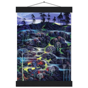 Eyvind Earle  Solemn Solitude Museum-Quality Matte Paper Poster with Hanger