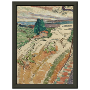 Henri Matisse  PAYSAGE ST TROPEZ 1904 Premium Metal Framed Art Print / Poster