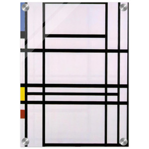 Piet Mondrian  Composition No10 Acrylic Print