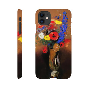 Odilon Redon - WILD FLOWERS IN A LONG NECKED VASE Slim case