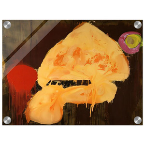 John Hoyland  Quas 23186  1986 Acrylic Print