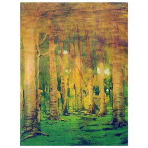 Arkhyp Kuindzhi  A Birch Grove Spots of sunlight Aluminum Print