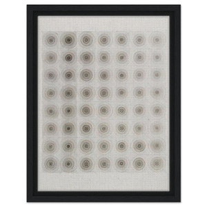Eva Hesse  UNTITLED 1966 N2 Framed Canvas