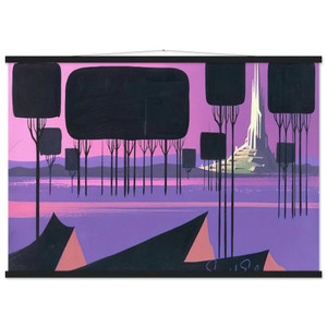 Eyvind Earle  Sleeping Beauty Museum-Quality Matte Paper Poster with Hanger