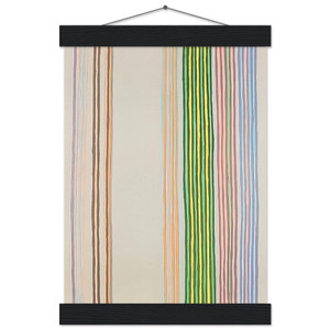 Gene Davis  Royal Curtain  1980 Museum-Quality Matte Paper Poster with Hanger