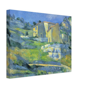 Paul Cezanne  Houses at the LEstaque Canvas
