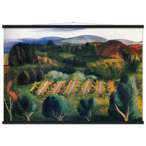 Moise Kisling PROVENCE LANDSCAPE 1918 Matte Paper Poster with Hanger