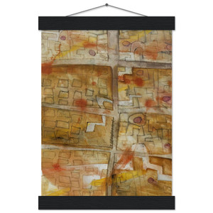 Keith Haring  UNTITLED 1978 3 N2 Museum-Quality Matte Paper Poster with Hanger