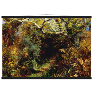 Renoir Mediterranean Landscape N2 Museum-Quality Matte Paper Poster with Hanger