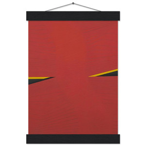 John Hoyland  No 22 20 2 62  1962 Museum-Quality Matte Paper Poster with Hanger