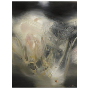 Chu teh Chun  UNTITLED 1976 Wood Print