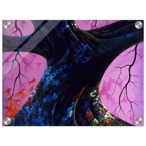 Eyvind Earle  Giant Oak Acrylic Print