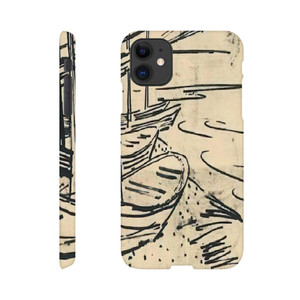 Vincent van Gogh - Fishing Boats on the Beach Slim case