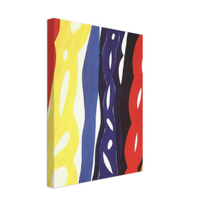 Ernst Wilhelm Nay  Streifen WZ 1221  1967 Canvas