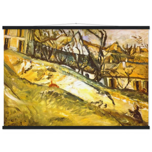 Chaim Soutine  LANDSCAPE 1 N2 Museum-Quality Matte Paper Poster with Hanger