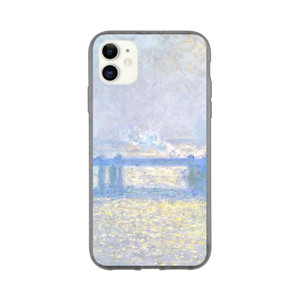 claude monet - Charing Cross Bridge Overcast Weather Bio case