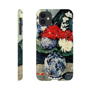 Paul Cezanne - Still life Delft vase with flowers Slim case