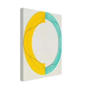 Robert Mangold  SPLIT RING IMAGE 2008 Canvas