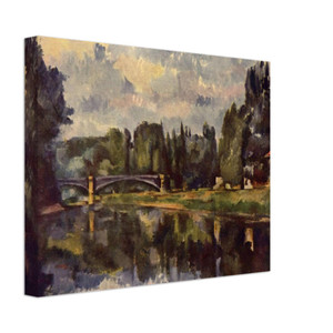 Paul Cezanne  Bridge over the Marne Canvas