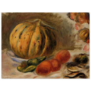 PierreAuguste Renoir  Melon and Tomatos Wood Print