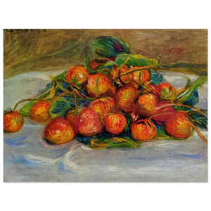 PierreAuguste Renoir  Strawberries Aluminum Print
