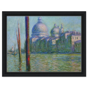 claude monet  The Grand Canal 03 Framed Canvas