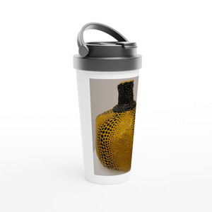 Yayoi Kusama - PUMPKIN 1983 Travel Mug