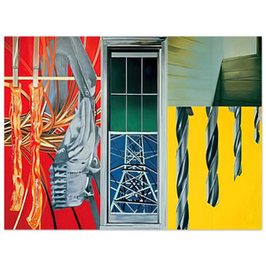 James Rosenquist  Industrial Cottage Aluminum Print