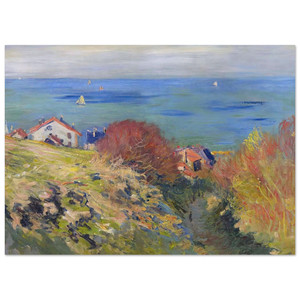 claude monet  Pourville Fine Art Poster / Art Print
