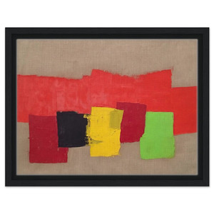 Etel Adnan  Untitled  1970 N5 Framed Canvas