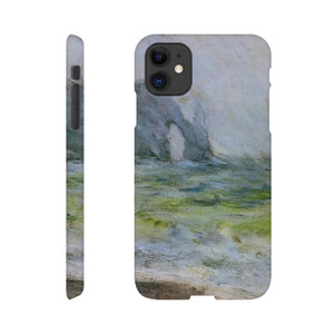 claude monet - The Manneport Etretat in the Rain Slim case