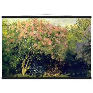 claude monet  Lilacs in the Sun Museum-Quality Matte Paper Poster with Hanger