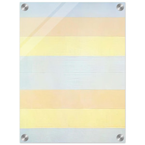 Agnes Martin  With My Back to the World Acrylic Print